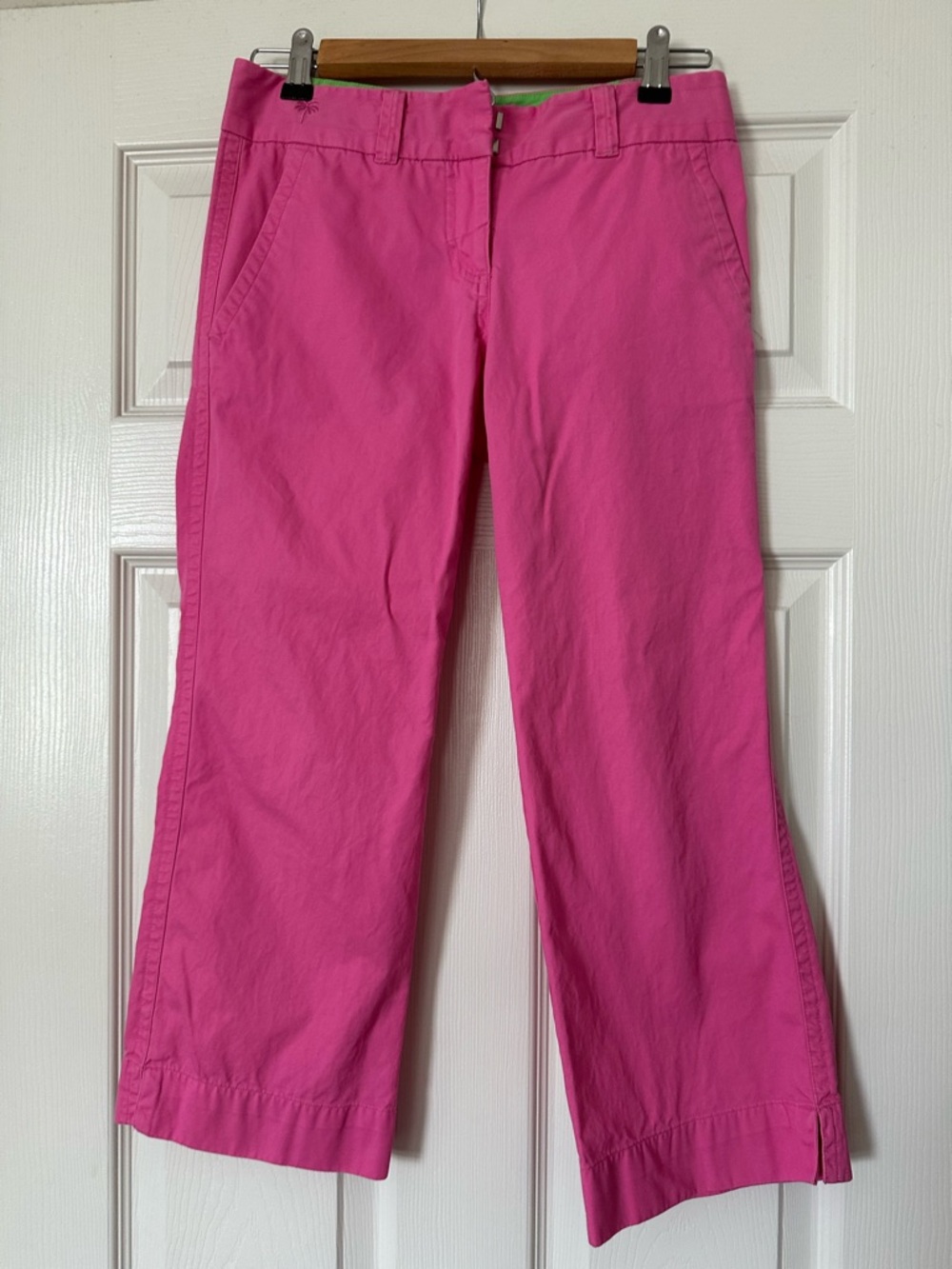 Lilly Pulitzer Women’s Pink Wide-Leg Crop Pants